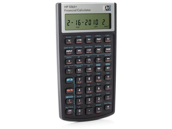 HP 10bII+ - Finansiell kalkulator - 12 sifre - batteri