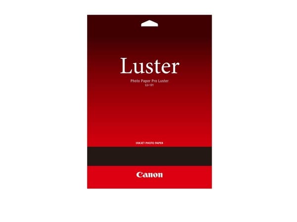 Canon Photo Paper Pro Luster LU-101 - Glans - 260 mikroner - A4 (210 x 297 mm) - 260 g/m² - 20 ark fotopapir - for PIXMA PRO-1, PRO-10, PRO-100, TS74