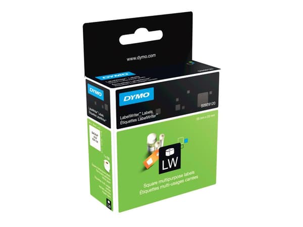DYMO Square Multipurpose Labels - Etiketter til flere formål - för DYMO LabelWriter 310, 315, 320, 330, 400, 450, 4XL, SE450, Wireless
