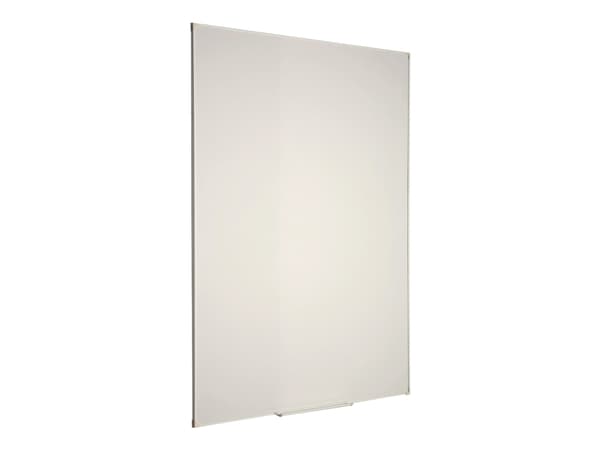 Whiteboardtavle Esselte 200 x 120cm hvid med aluminiumramme - emalje - magnetisk - dobbeltsidet - til vægmontering