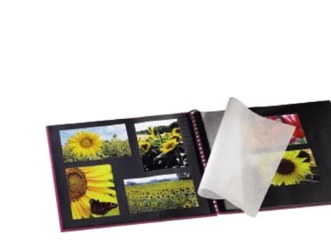 Hama Fine Art, Rosa, 300 ark, 10 x 15, Spiralbinding, Sort, 50 ark