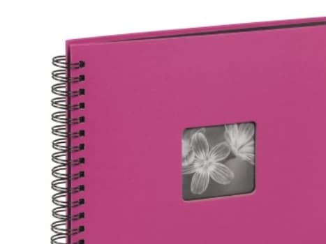 Hama Fine Art, Rosa, 300 ark, 10 x 15, Spiralbinding, Sort, 50 ark