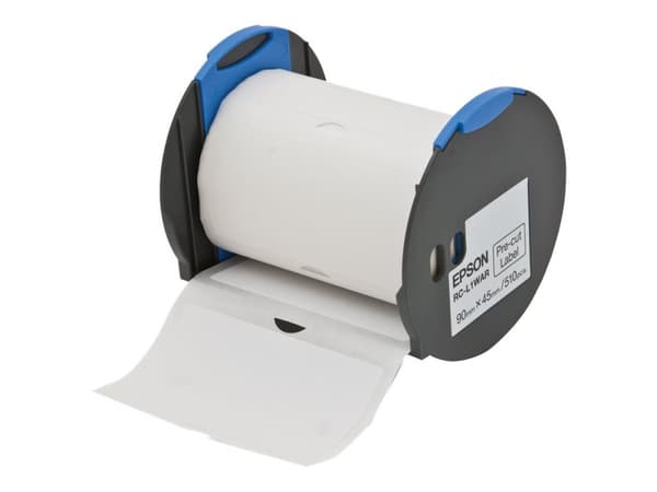 Epson RC-L1WAR - Svart på hvitt - 90 x 45 mm 510 etikett(er) (1 rull(er) forhåndsutskårne etiketter - for LabelWorks Pro100