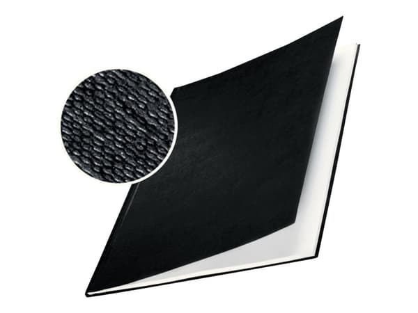 Leitz impressBIND, A4, Pahvi, Musta, Matta, 105 arkkia, 1,05 cm