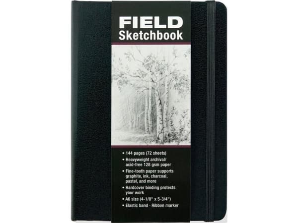 Peter Pauper Press Skissebok A6 70k hvit