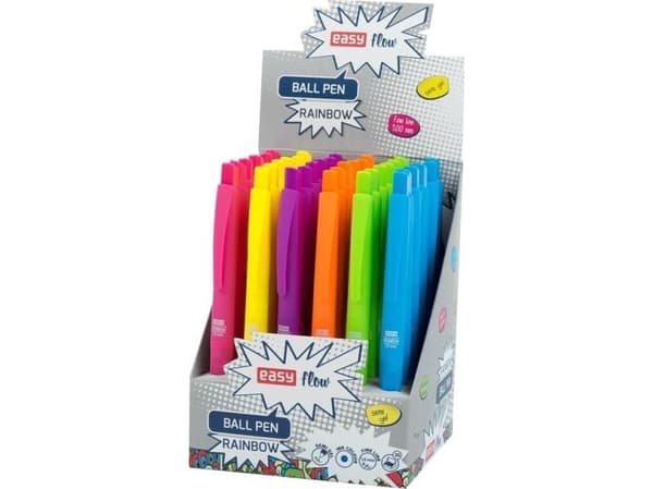 Easy Rainbow kulspetspenna (36st) EASY