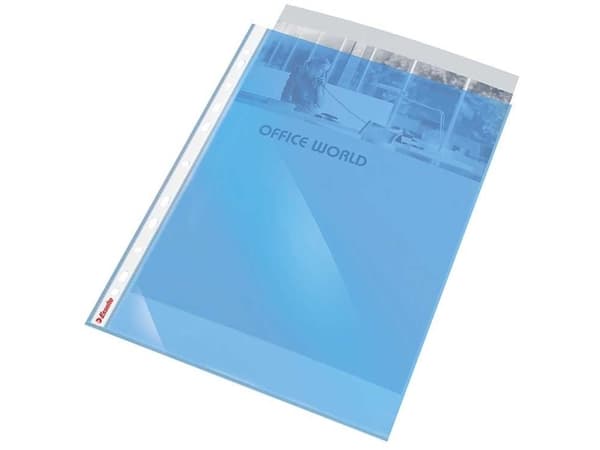 Esselte - Arkskyddare - för A4, 225 x 297 mm - blå (paket om 10) - för P/N: 42020035, 42020095