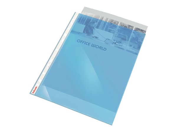 Esselte - Arkskyddare - för A4, 225 x 297 mm - blå (paket om 10) - för P/N: 42020035, 42020095