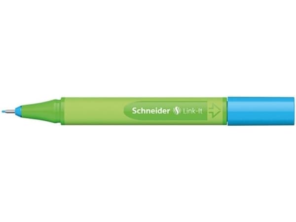 Schneider Schreibgeräte Link-It, Blå, Blå, Grønn, Plast, Trekant, Mineral-blue, Fiber