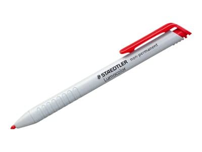 STAEDTLER Lumocolor omnichrom - Markør - ikke-permanent - rød - 3 mm - retraktil
