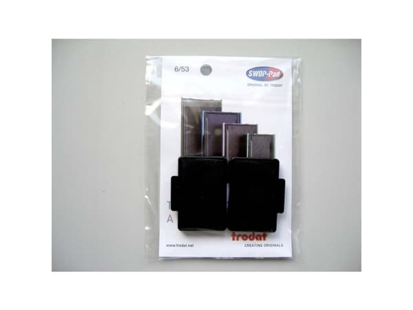 Stämpelkudde Trodat svart 2-pack 5205 6/55 - (2 st.)