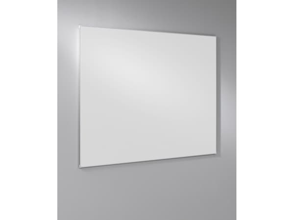 Lintex Boarder - Whiteboard - veggmonterbar - 3005 x 1205 mm - keramikkstål - magnetisk - aluminiumramme med grå hjørner