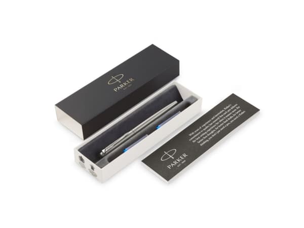 Parker Jotter, Svart, Krom, Rostfritt stål, Rostfritt stål, Medium, Presentask, 1 styck