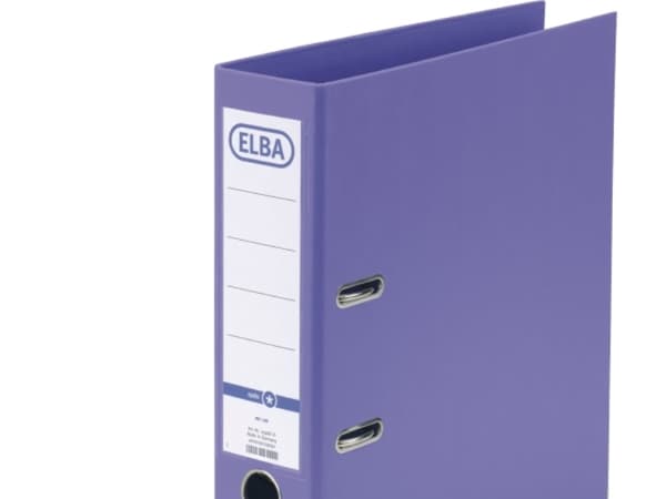 Elba Smart PP/PP, 80 mm, A4, Polypropylen (PP), Violett, 570 ark, 8 cm, 285 mm