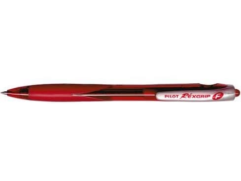 Pilot REX GRIP, Röd, Fin