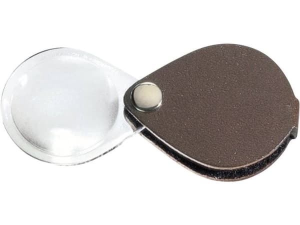 Eschenbach 1740450 Nahka-taittokuppi Suurennuskerroin: 3,5 x Linssin koko: (Ø) 50 mm Ruskea