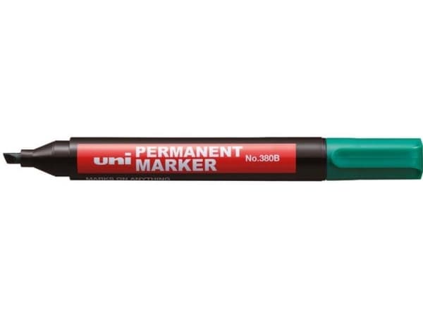 Uni Mitsubishi Blyant Permanent markør UNI 380 GRØN (NO-380NIE)