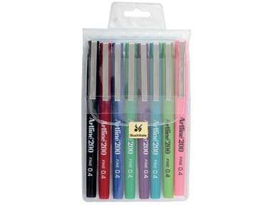 Fineliner Artline 200 Fine 0,4 8-set
