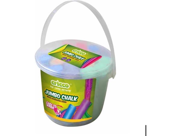 Cricco Jumbo färgkrita 20st hink CRICCO