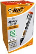 Miniatyrbild 1 av 5: BIC Marking 2000 ECOlutions Permanent Tuscher Medium Rund Spids - Rød - (12 stk.)
