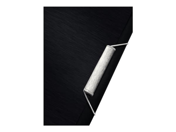 Leitz Style - Dokumentplånbok - expanderar - 6 utrymmen - 6 delar - för A4 - tabbad - svart satäng