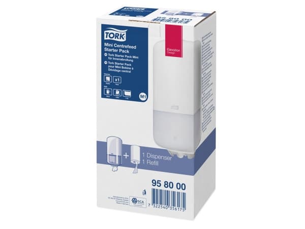 Tork 958000, 182 mm, 175 mm, 339 mm, 1,34 kg, 1,6 kg