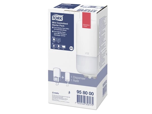 Tork 958000, 182 mm, 175 mm, 339 mm, 1,34 kg, 1,6 kg