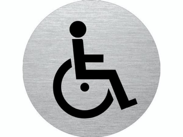 Dørskilt WC Handikappet