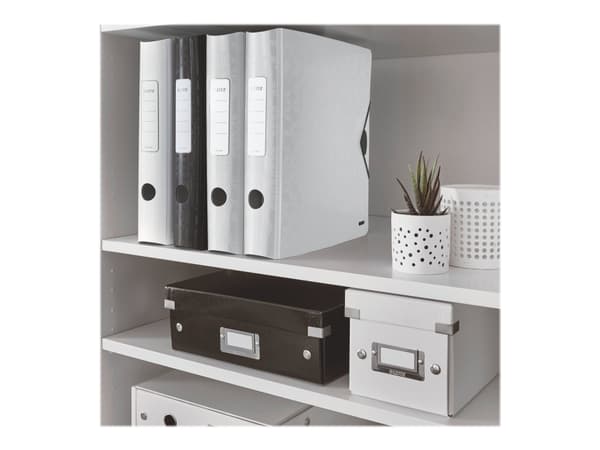Leitz 180° Active WOW - Spakbågesfil - ryggbredd: 65 mm - för A4 (210 x 297 mm) - kapacitet: 350 ark - vit