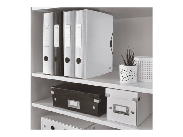 Leitz 180° Active WOW - Spakbågesfil - ryggbredd: 65 mm - för A4 (210 x 297 mm) - kapacitet: 350 ark - vit