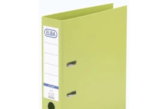 Elba Smart PP/PP, 80 mm, A4, Polypropylen (PP), Grön, 570 ark, 8 cm, 285 mm