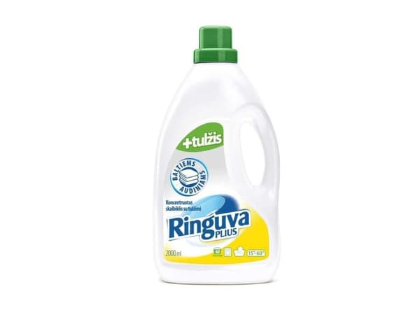 Ringuva_Pliu Ringuva Plius Liquid Washer White Fabri