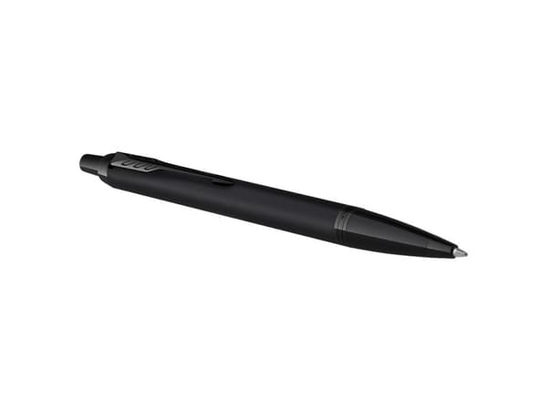 Parker IM Achromatic, Klämma, Fastklämbar, indragbar kulspetspenna, Påfyllnadsbar, Blå, 1 styck