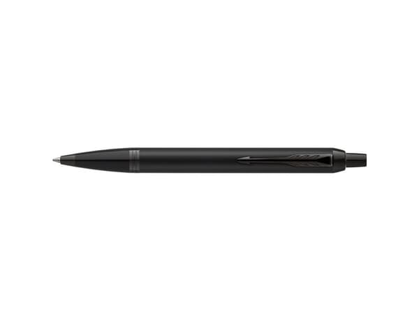 Parker IM Achromatic, Klämma, Fastklämbar, indragbar kulspetspenna, Påfyllnadsbar, Blå, 1 styck