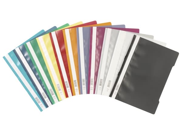 Slitesterk CLEAR VIEW FOLDER – ECONOMY 2573 A4, Gul