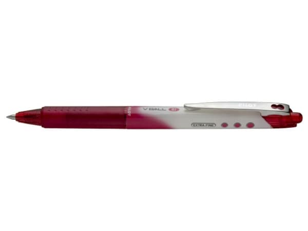 Roller Pilot V-Ball BLRT-VB stregbred 0,25mm rød extra fine - (12 stk.)