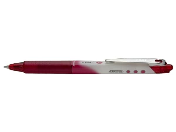 Roller Pilot V-Ball BLRT-VB stregbred 0,25mm rød extra fine - (12 stk.)