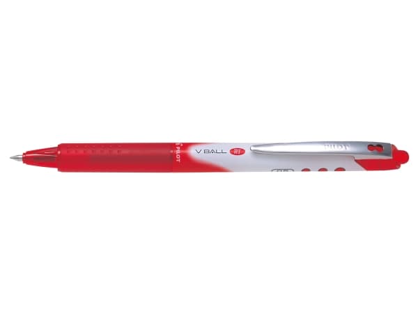 Roller Pilot V-Ball BLRT-VB stregbred 0,25mm rød extra fine - (12 stk.)