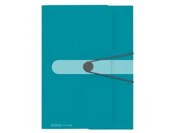 Herlitz 50015900, Konvensjonell filmappe, A4, Polypropylen (PP), Turkis, 80 g/m², Papir