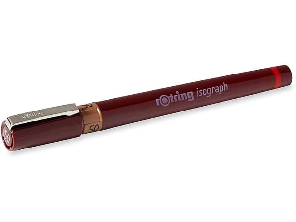 Rotring 1903492, Tynn penn, Bordeaux, Brun, 0,5 mm