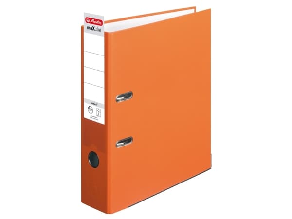 Herlitz maX.file, A4, D-rengas, Säilytys, Polypropeeni (PP), Oranssi
