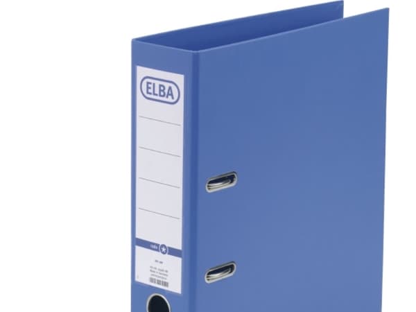 Elba Smart PP/PP, 80 mm, A4, Polypropylen (PP), Blå, 570 ark, 8 cm, 285 mm