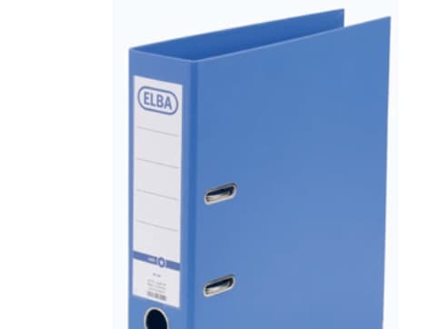Elba Smart PP/PP, 80 mm, A4, Polypropylen (PP), Blå, 570 ark, 8 cm, 285 mm