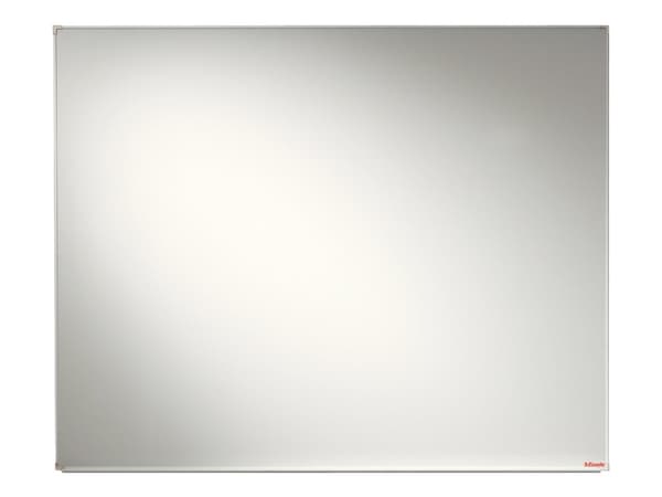 Whiteboardtavle Esselte hvid emaljeret 60x90 cm grå med aluramme