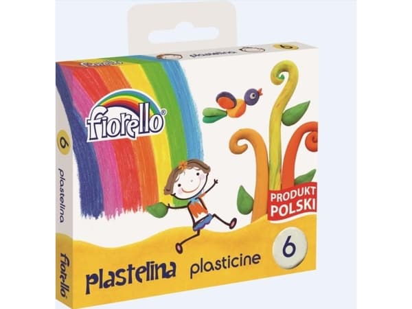 Fiorello Plasticine 6 farger FIORELLO