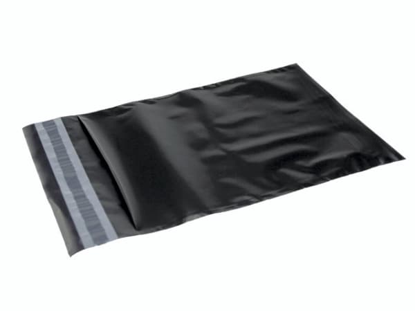 Forsendelsesposer PE A3 sort 340x420 mm - (100 stk.)