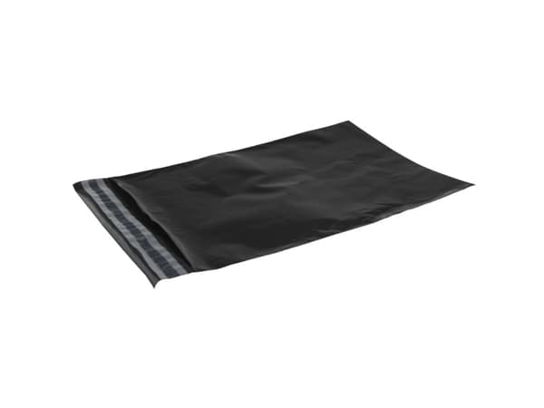 Forsendelsesposer PE A3 sort 340x420 mm - (100 stk.)