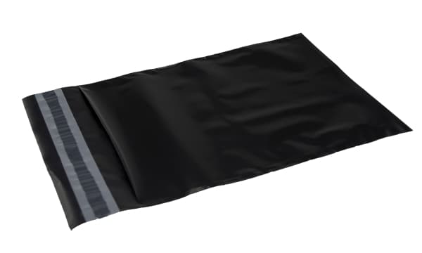 Forsendelsesposer PE A3 sort 340x420 mm - (100 stk.)