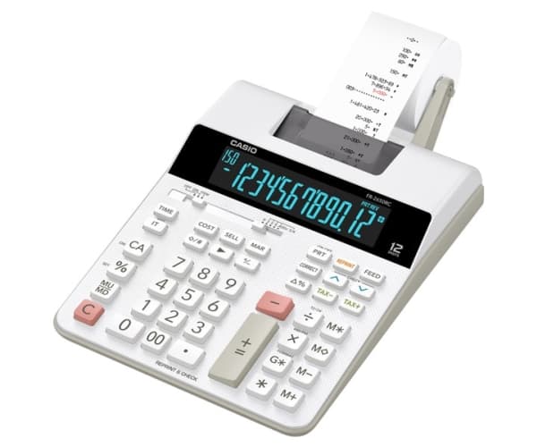 Strimmelregner Casio FR-2650RC hvid