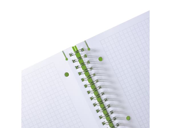 Herlitz 11293099, Monokromatisk, Grønn, A4, 80 ark, 80 g/m², Voksen
